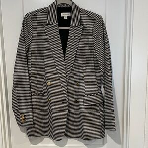 Free Assembly Gingham Blazer